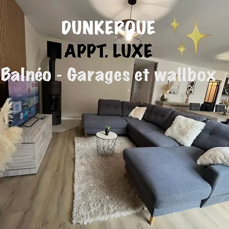 La Parenthese Dunkerquoise - Appt Luxe, Balneo, Jardin Et Garages Avec Chargeur Vh Electrique Διαμέρισμα *