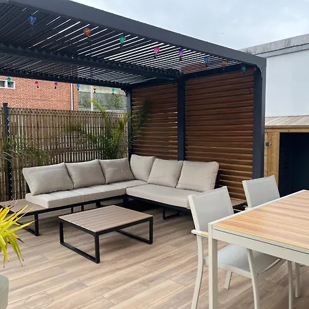 La Parenthese Dunkerquoise - Appt Luxe, Balneo, Jardin Et Garages Avec Chargeur Vh Electrique Διαμέρισμα Δουνκέρκη