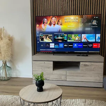 La Parenthese Dunkerquoise - Appt Luxe, Balneo, Jardin Et Garages Avec Chargeur Vh Electrique Appartement
