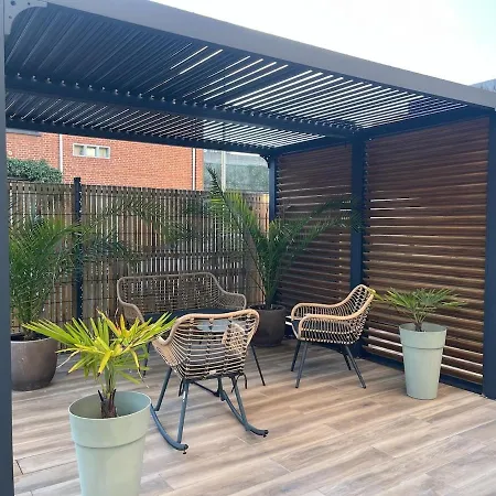 דירה La Parenthese Dunkerquoise - Appt Luxe, Balneo, Jardin Et Garages Avec Chargeur Vh Electrique Dunkirk