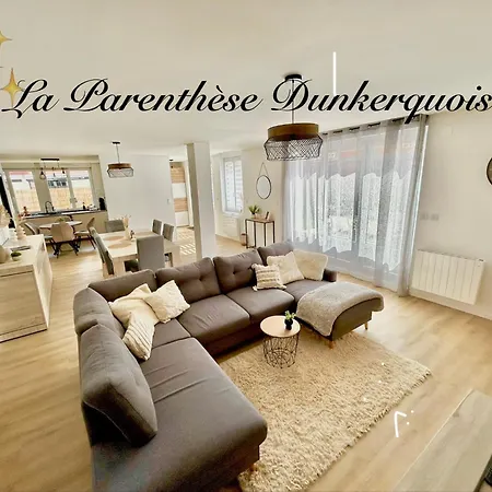 La Parenthese Dunkerquoise - Appt Luxe, Balneo, Jardin Et Garages Avec Chargeur Vh Electrique *