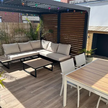 La Parenthese Dunkerquoise - Appt Luxe, Balneo, Jardin Et Garages Avec Chargeur Vh Electrique Δουνκέρκη