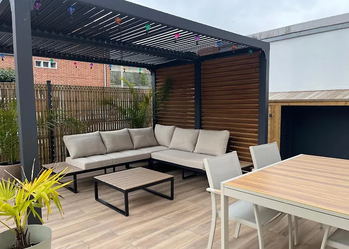La Parenthese Dunkerquoise - Appt Luxe, Balneo, Jardin Et Garages Avec Chargeur Vh Electrique Apartmán Dunkirk