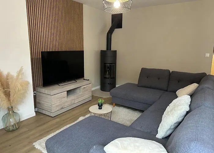 Apartmán La Parenthese Dunkerquoise - Appt Luxe, Balneo, Jardin Et Garages Avec Chargeur Vh Electrique *