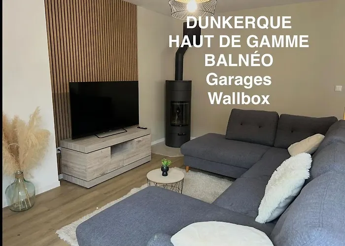La Parenthese Dunkerquoise - Appt Luxe, Balneo, Jardin Et Garages Avec Chargeur Vh Electrique *