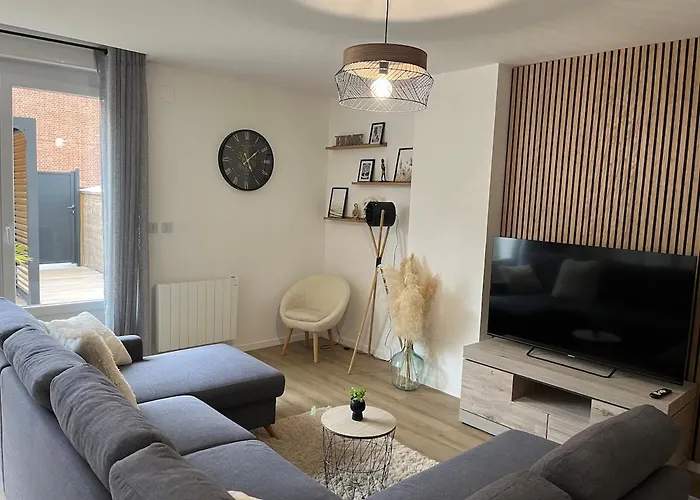 La Parenthese Dunkerquoise - Appt Luxe, Balneo, Jardin Et Garages Avec Chargeur Vh Electrique