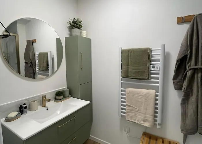 Apartmán La Parenthese Dunkerquoise - Appt Luxe, Balneo, Jardin Et Garages Avec Chargeur Vh Electrique *