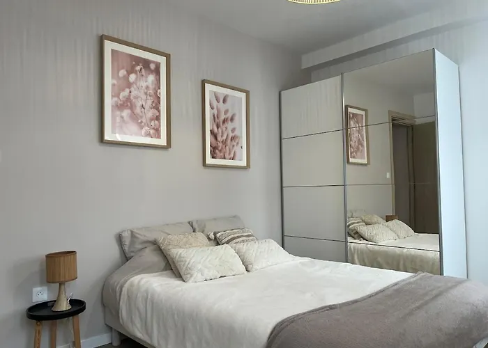 Apartmán La Parenthese Dunkerquoise - Appt Luxe, Balneo, Jardin Et Garages Avec Chargeur Vh Electrique *